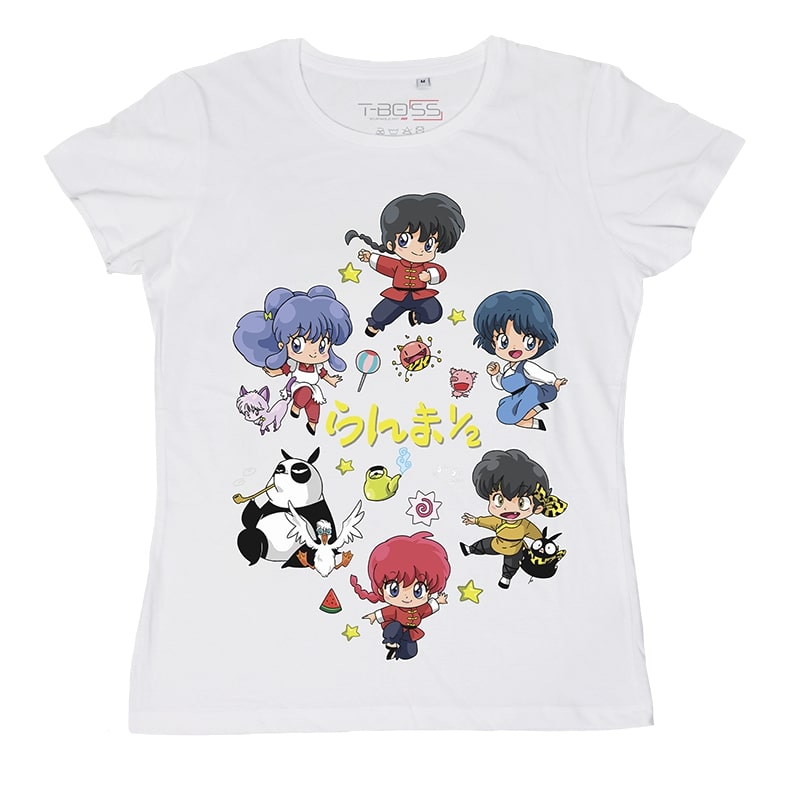 White Ranma 1/2 Fan-Art T-shirt