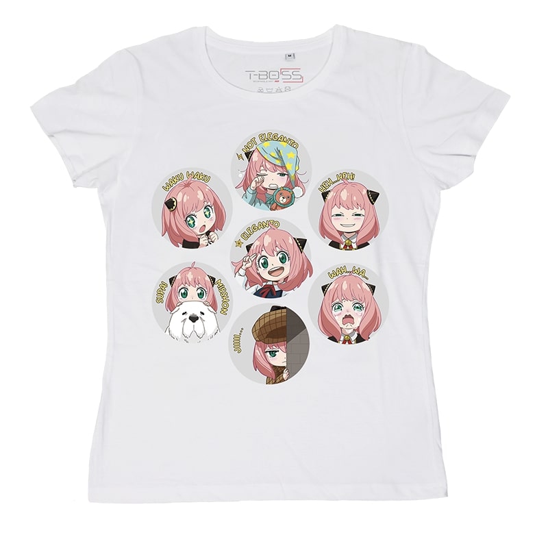 Anya Spy x Family Fan-Art White T-shirt