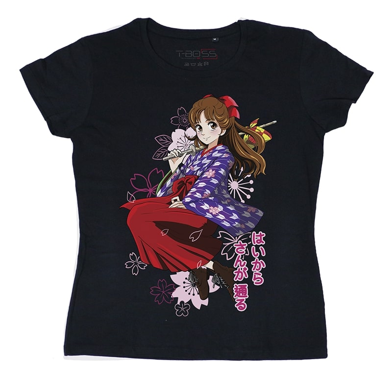 Black Mademoiselle Anne Fan-Art T-shirt
