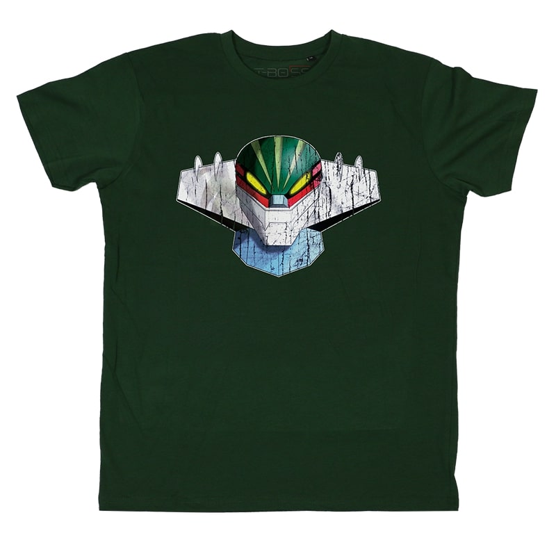 Forest Green Jeeg Steel Robot Fan-Art T-Shirt