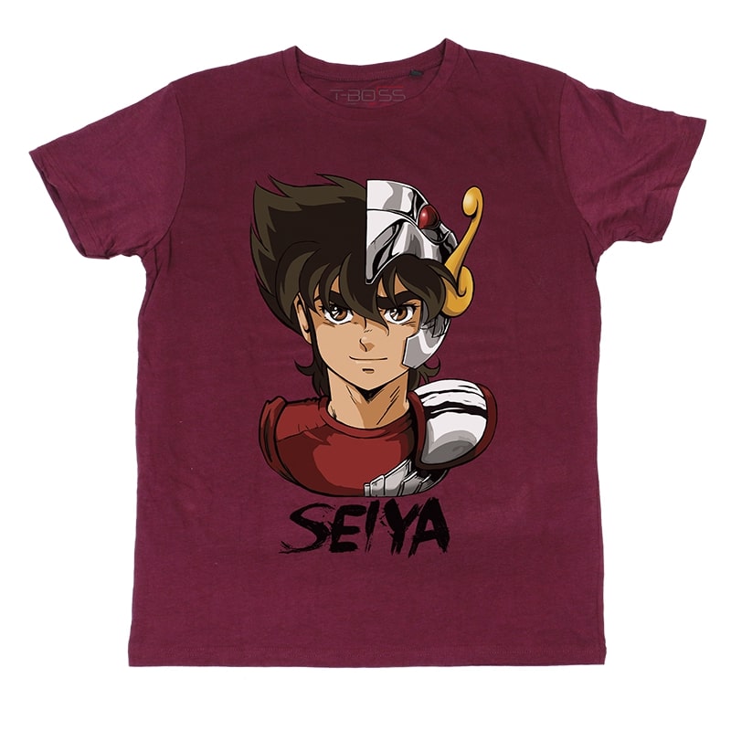 Bordeaux Pegasus Knights of the Zodiac Fan-Art T-shirt