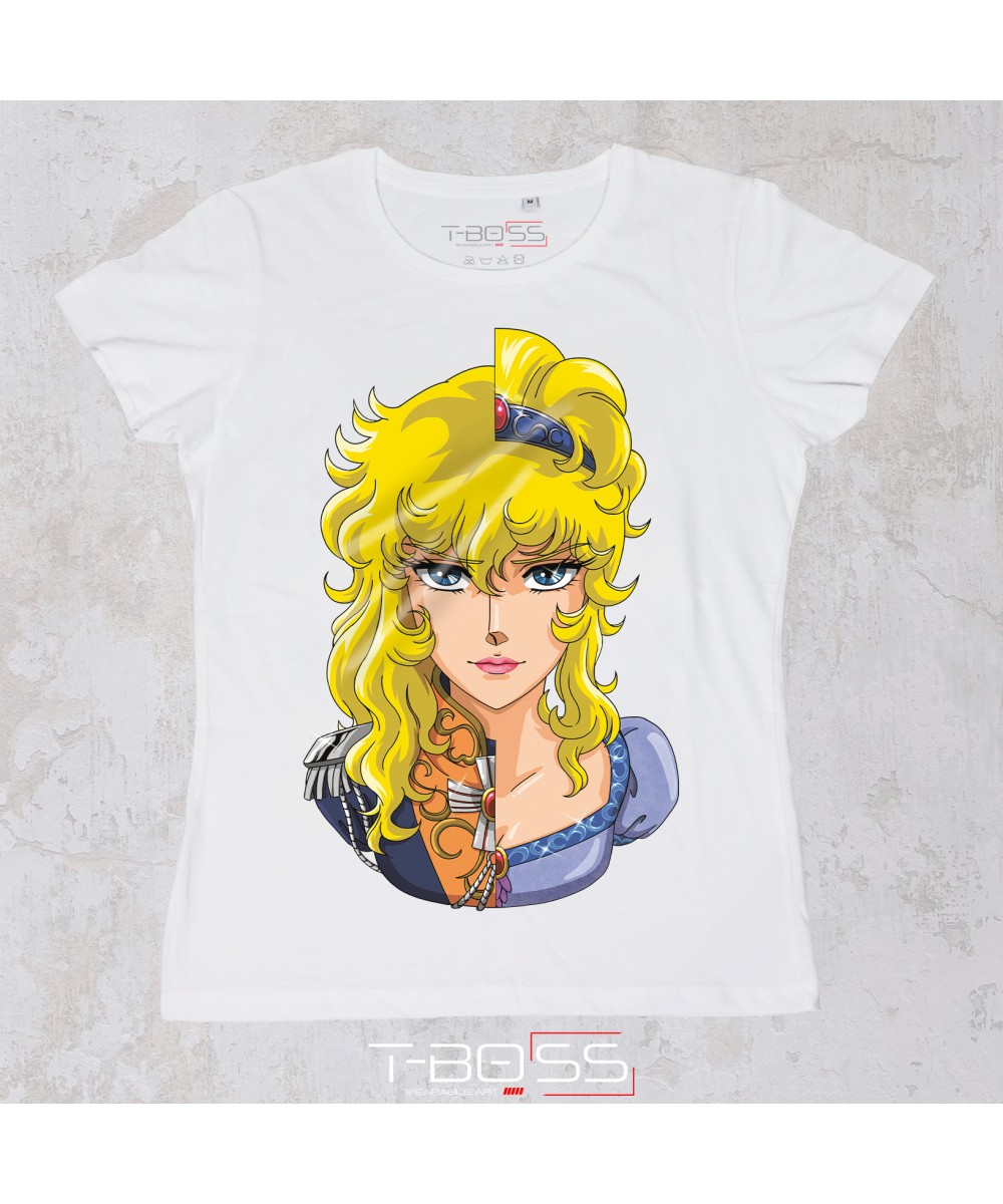 T-Boss | T-shirt Bianca Lady Oscar Fan-Art