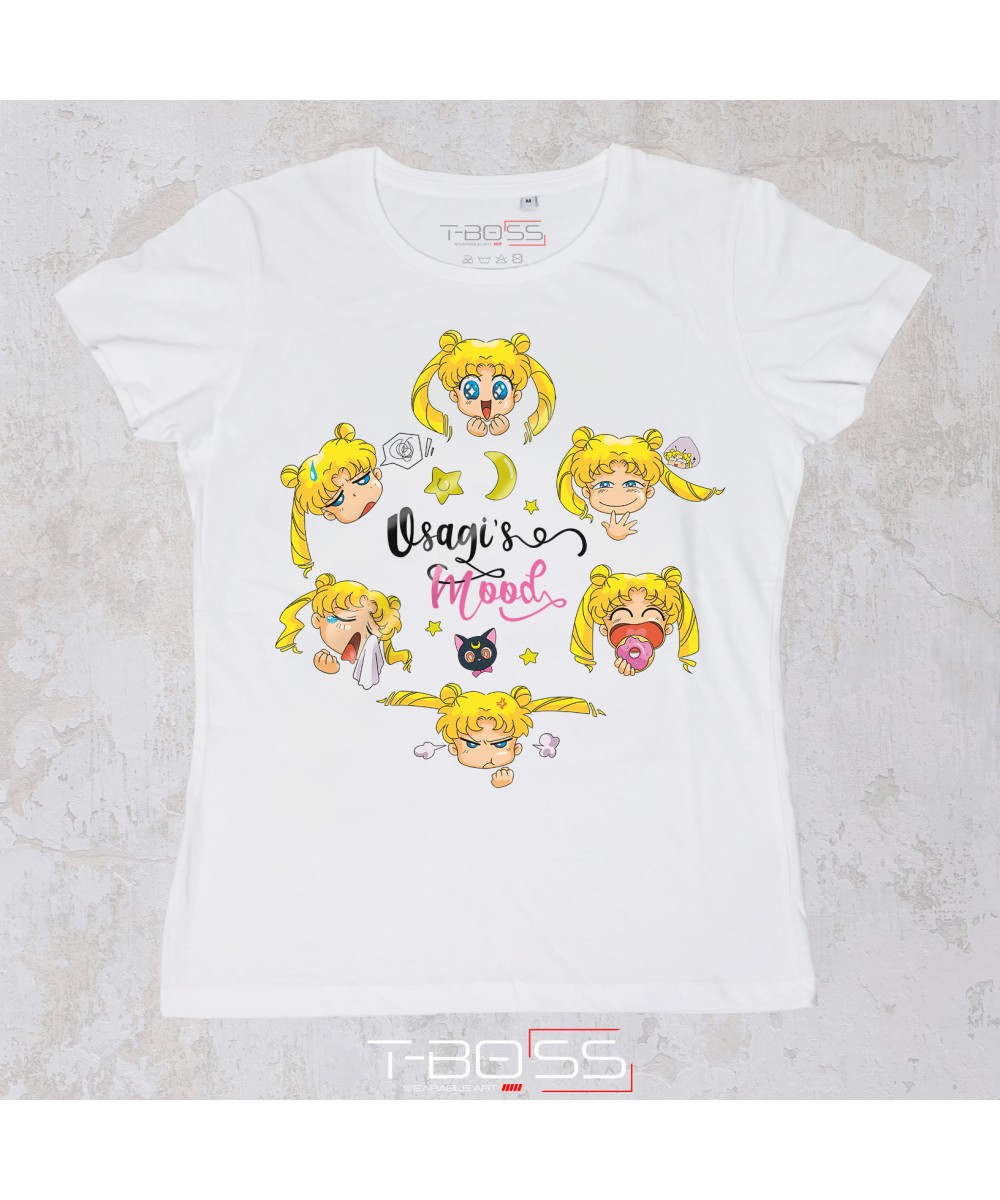 T-Boss | T-shirt Bianca Sailor Moon Fan-Art