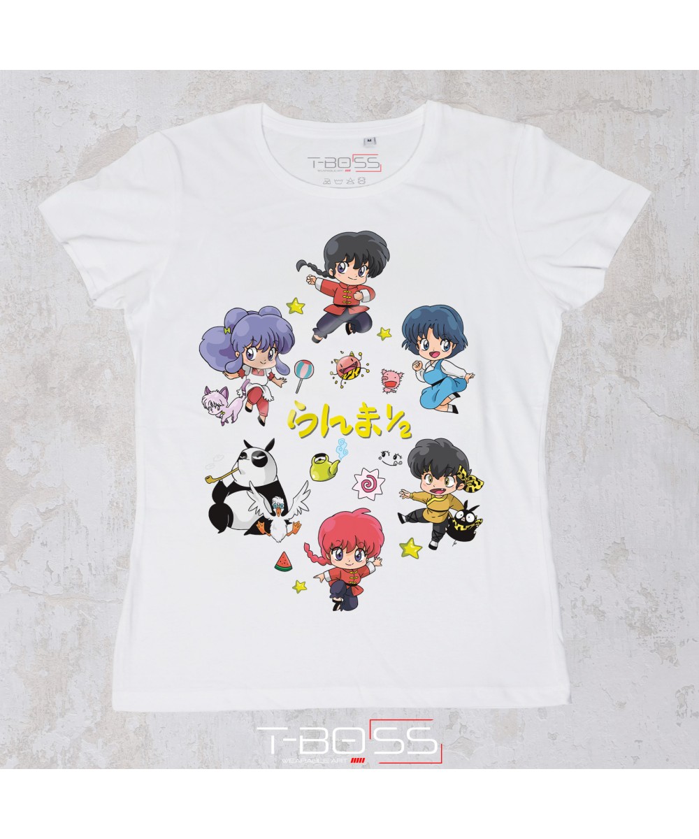 White T-shirt Ranma 1/2 Fan-Art