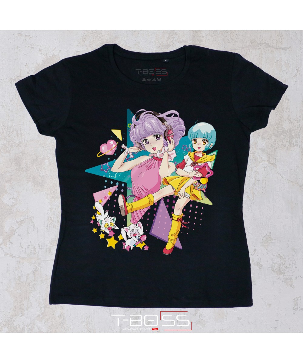 Black T-shirt Creamy Mami Fan-Art