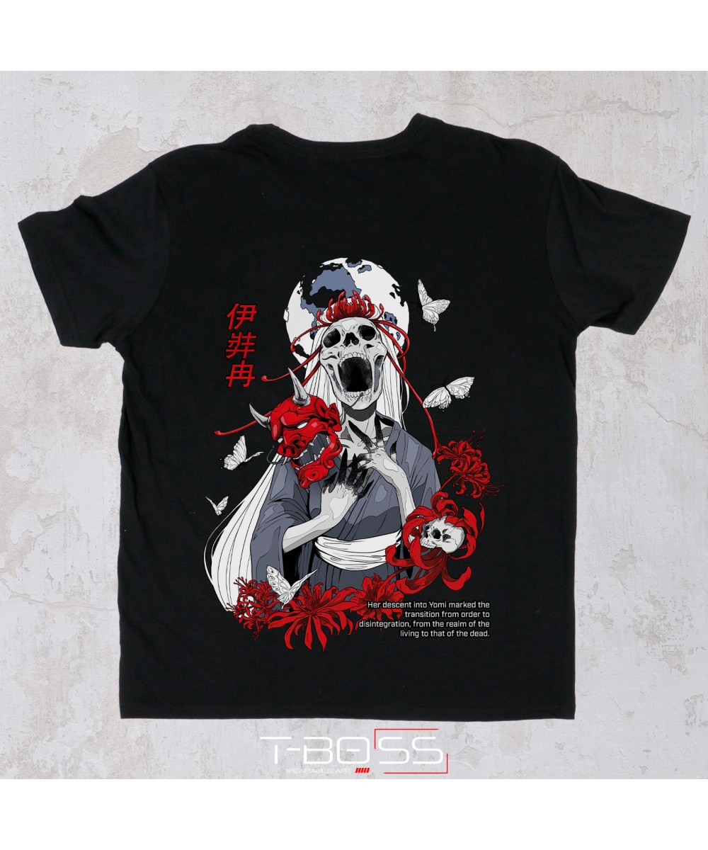 Black T-shirt Izanami Tasogare