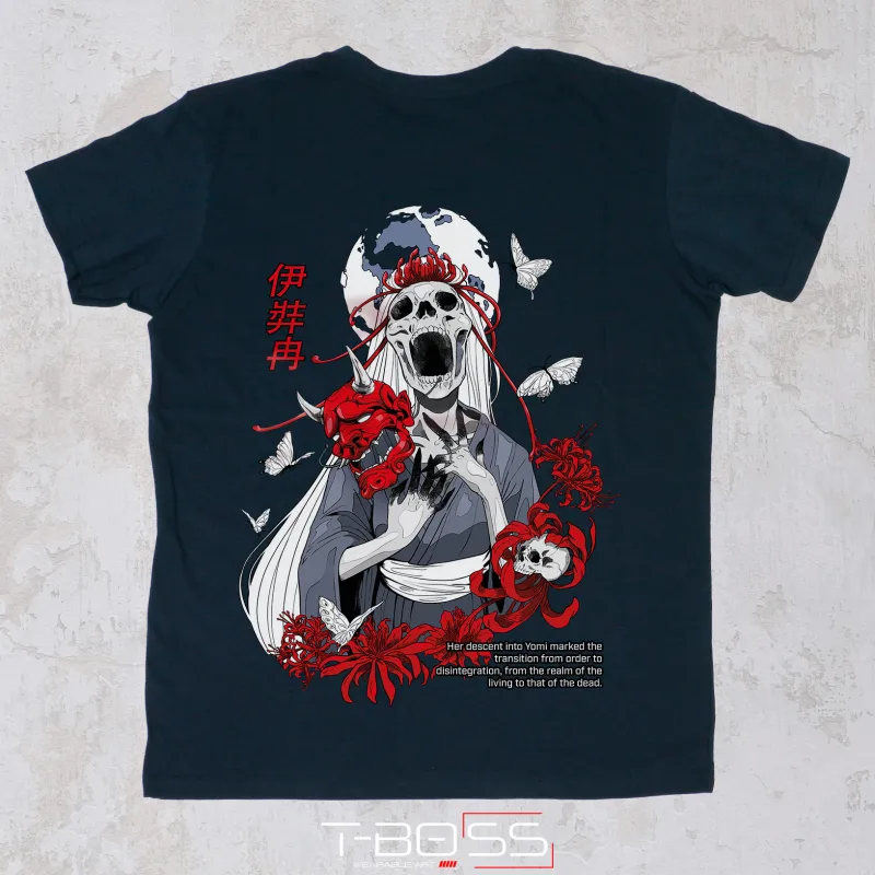 Navy Blue T-Shirt Izanami Tasogare