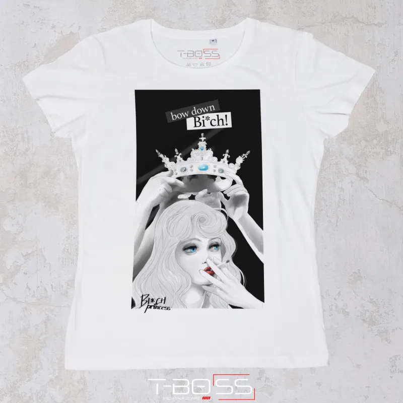 T-Boss | T-shirt Bianca Bow Down Fan-Art