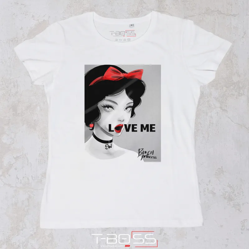 T-Boss | T-shirt Bianca Love Me Fan-Art