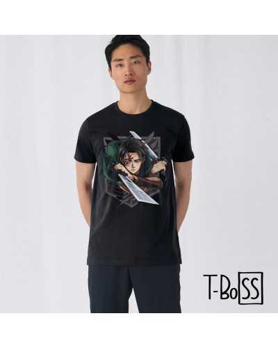 T-shirt Levi Fan-Art - T-Boss | TanukiNerd.it