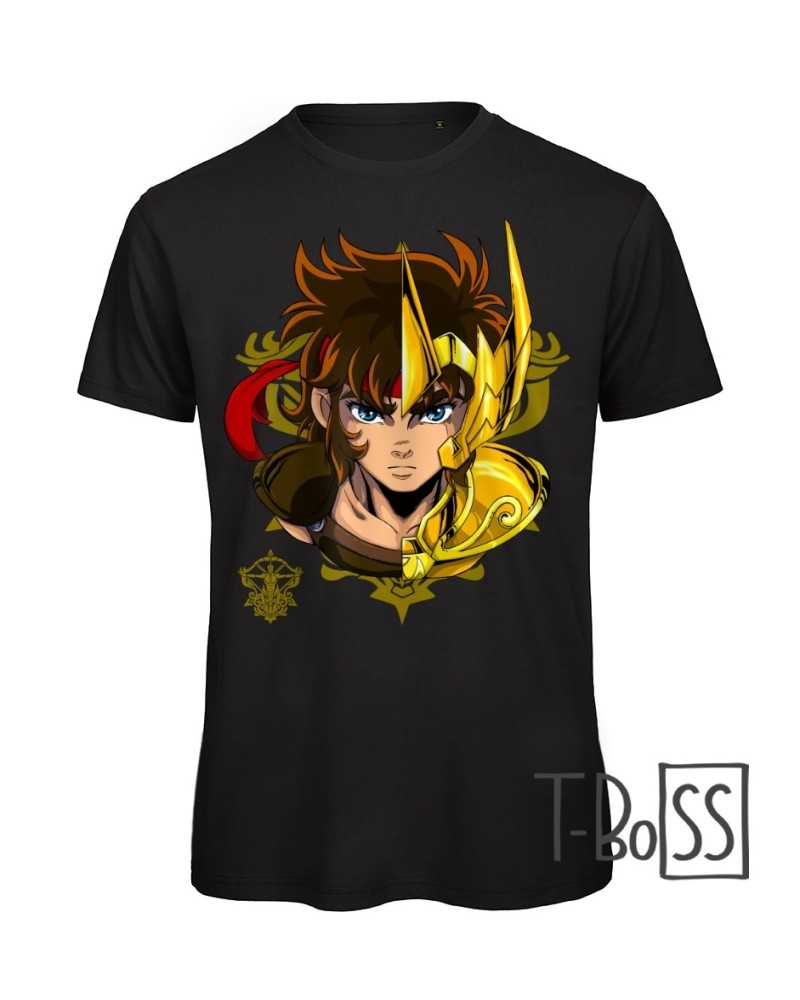 T-shirt Sagittario Cavalieri dello Zodiaco Fan-Art - T-Boss | TanukiNerd.it