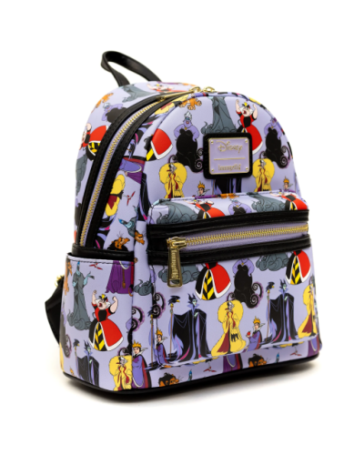 Loungefly Mini Backpack Disney - Villains - All Over Print