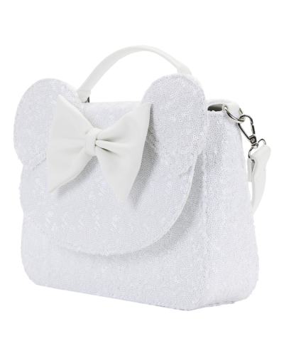Loungefly Cross Body Bag Disney Minnie " Sequin Wedding "