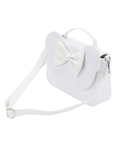 Loungefly Cross Body Bag Disney Minnie " Sequin Wedding "