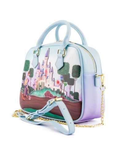LoungeFly Crossbody Bag Disney Sleeping Beauty Castle