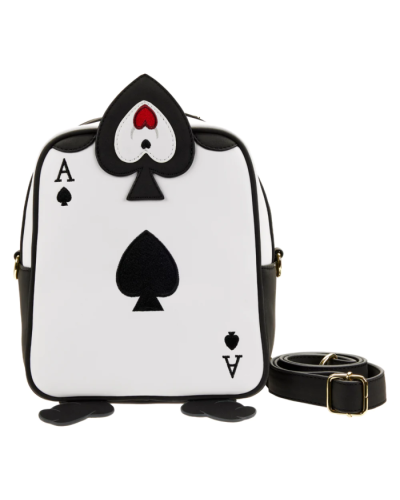LoungeFly Cross Body Bag Disney Alice in Wonderland Ace of Hearts - Loungefly | TanukiNerd.it
