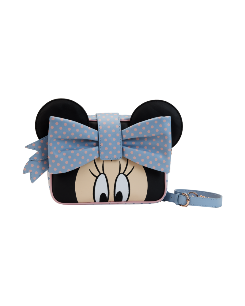 Loungefly Cross body bag Disney Minnie Pastel Color Block Dots