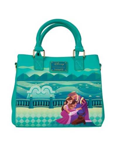 LoungeFly Crossbody Bag Disney - Tangled Castle Rapunzel