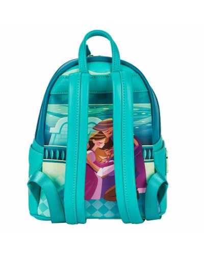 LoungeFly Backpack Tangled Castle Rapunzel