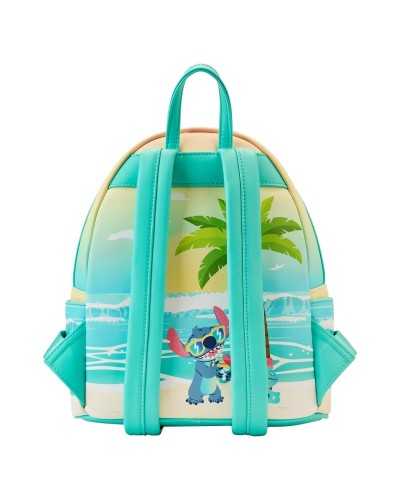 LoungeFly Mini Backpack Disney - Stitch Sandcastle Beach Surprise