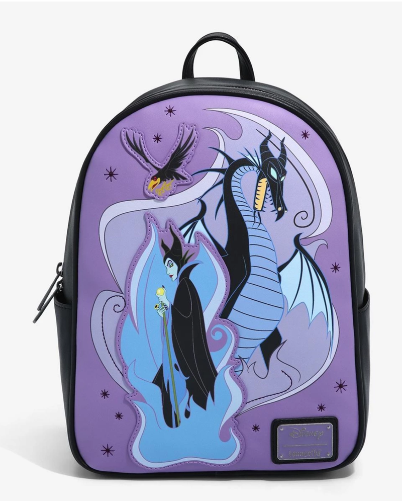 LoungeFly Mini Backpack Disney Villains - Maleficent "Dragon"