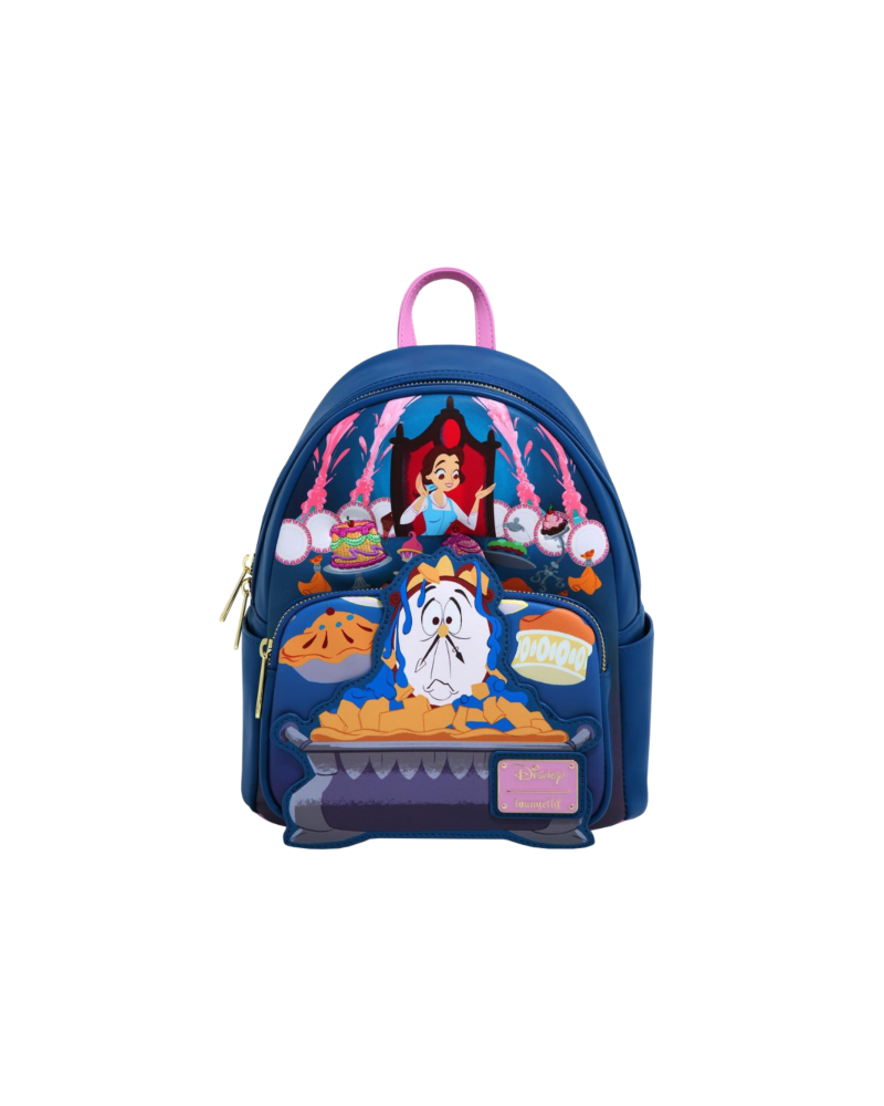LoungeFly Mini Backpack Disney Beauty and the Beast
