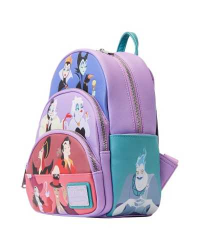 Loungefly Mini Backpack Disney Villains Color Block