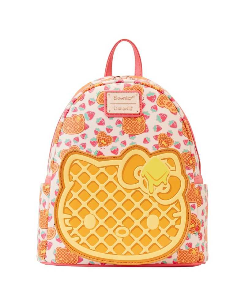 LoungeFly Backpack Hello Kitty Breakfast Waffle