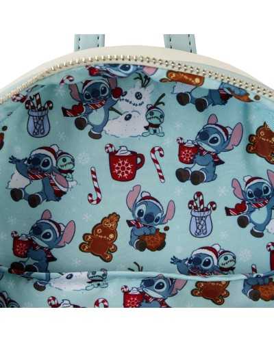 Loungefly Mini Backpack Lilo & Stitch Stitch Snow Angel