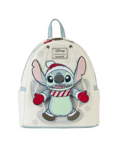Loungefly Mini Backpack Lilo & Stitch Stitch Snow Angel
