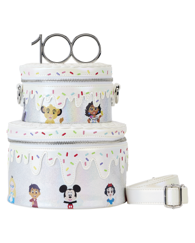 Loungefly Crossbody Bag Disney 100 - Celebration Cake Exclusive Edition