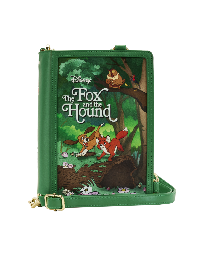 Loungefly cross body bag DISNEY Fox and the Hound Classic book convertible