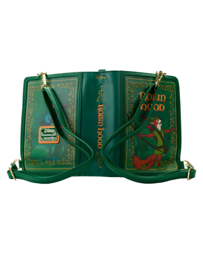 Loungefly cross body bag DISNEY Robin Hood Classic book convertible