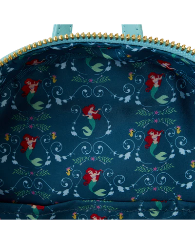 LoungeFly Mini Backpack Lenticular Little Mermaid - Princess