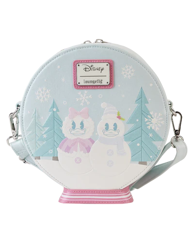 LoungeFly  Cross Body Bag Mickey and Friends - Winter Snowglobe
