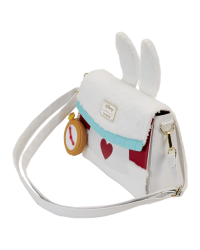 Loungefly Convertible Crossbody bag ALICE IN WONDERLAND - White Rabbit