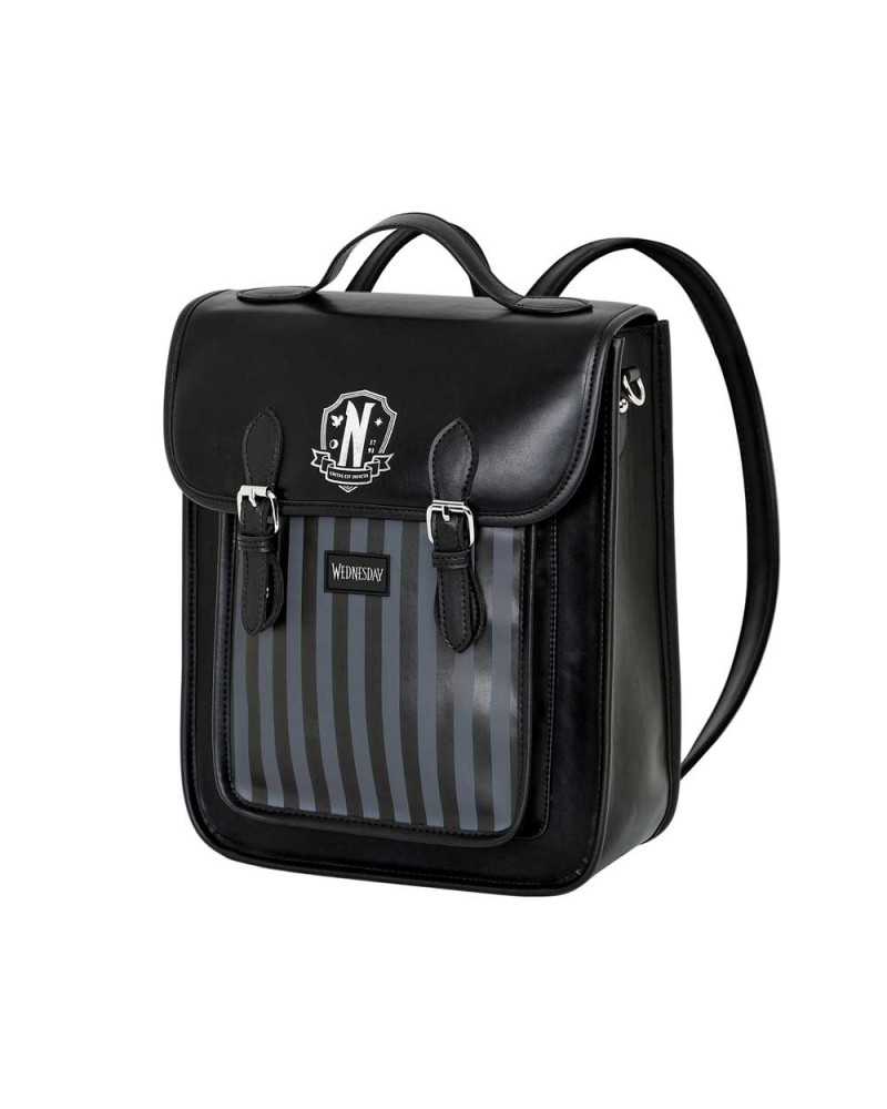 WEDNESDAY - Nevermore - Convertible Retro Backpack