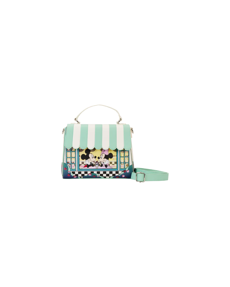 Loungefly Crossbody bag - Mickey and Minnie Date Night Diner