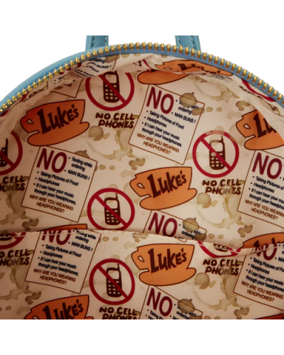 Loungefly Mini Backpack - Gilmore Girls - Luke's Diner Domed Coffee