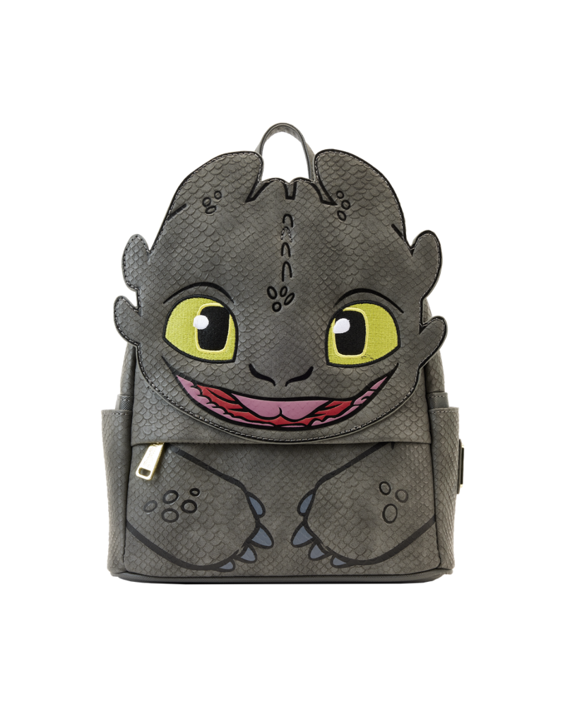 LoungeFly Mini Backpack - How to train your dragon - Toothless Cosplay