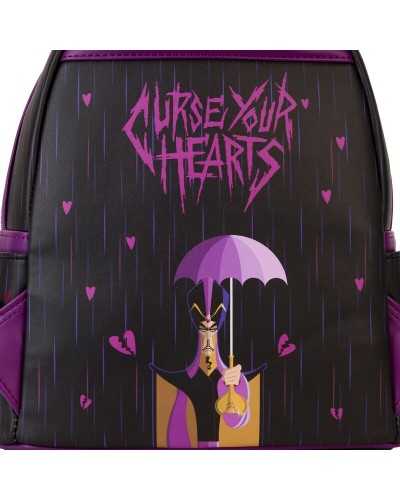 Loungefly Disney Villains Curse Your Hearts backpack