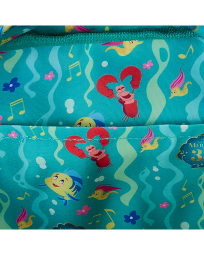 LoungeFly Mini Nylon Backpack Little Mermaid - Life is the bubbles