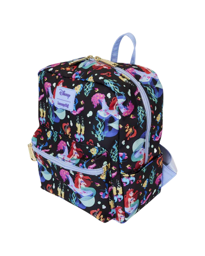 LoungeFly Mini Nylon Backpack Little Mermaid - Life is the bubbles