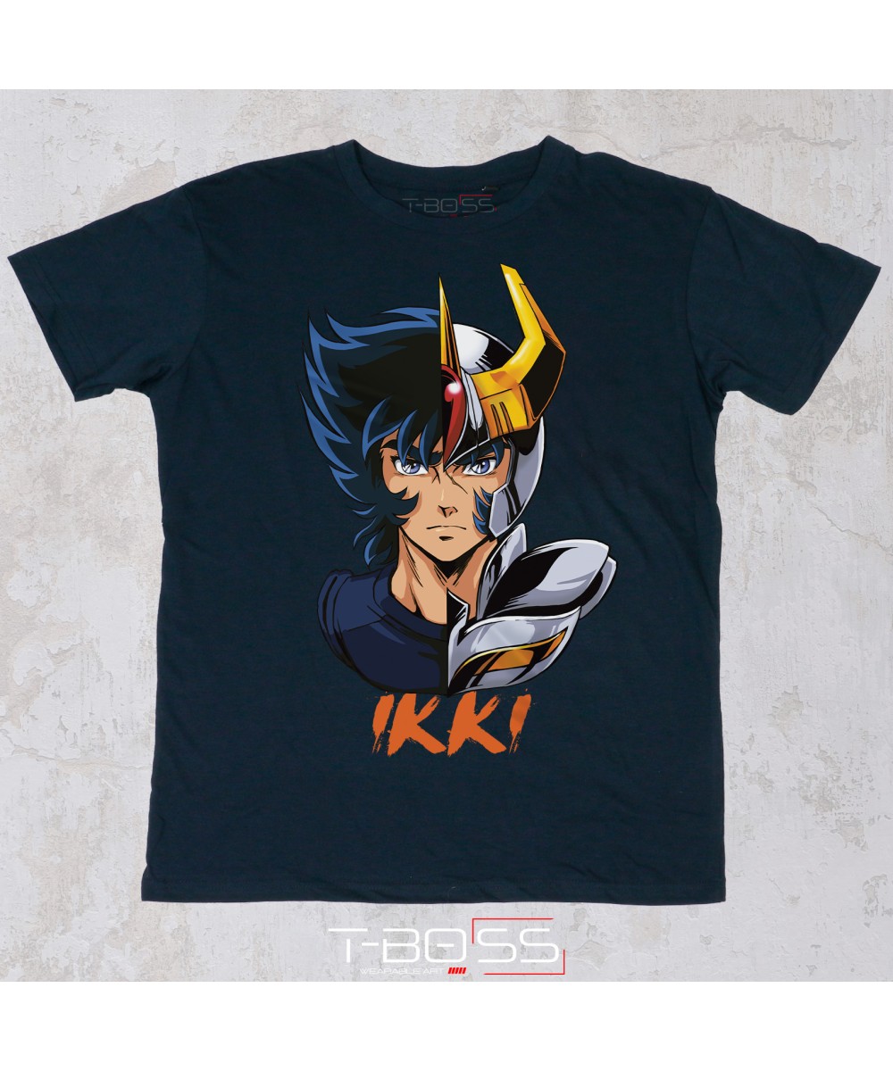 Navy Blue T-shirt Phoenix Saint Seiya Fan-Art