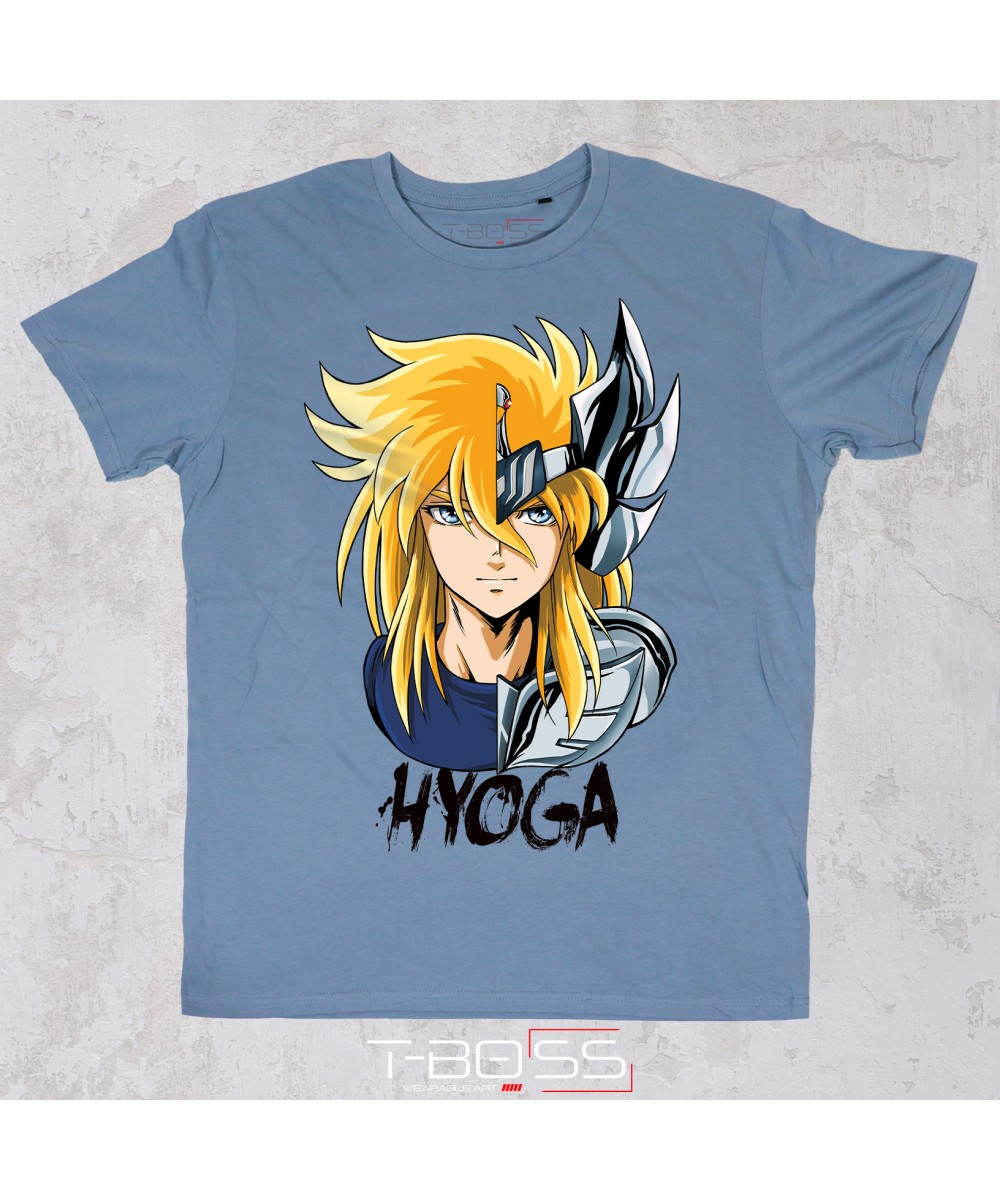 Mineral Blue T-shirt Swan Saint Seiya Fan-Art