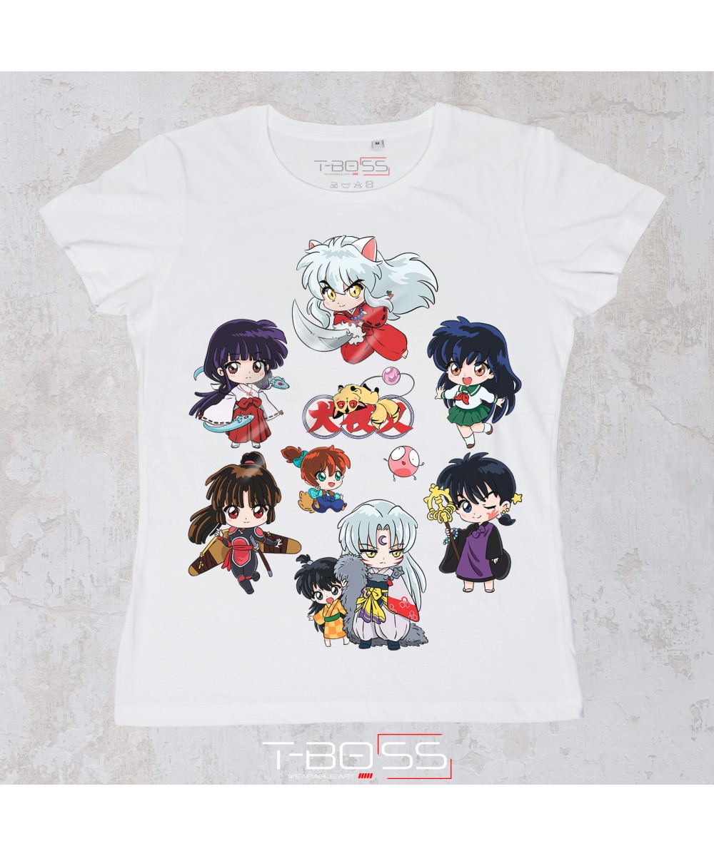 T-Boss | T-shirt Bianca Inuyasha Fan-Art